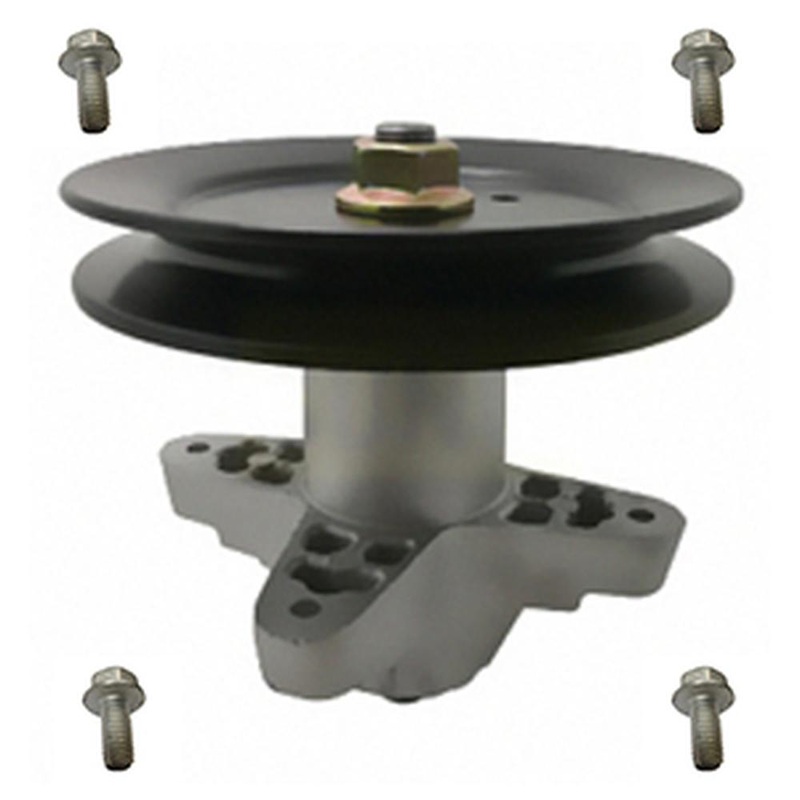 Spindle Assembly w/Pulley & Bolts Fits Cub Cadet Replaces 618-0624