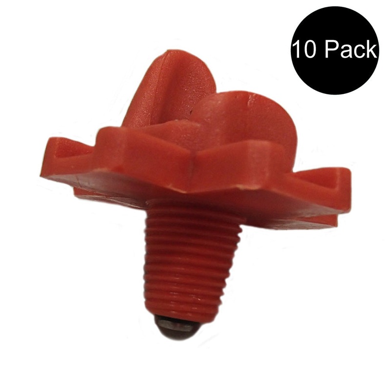 N/A Qty 10: Horizontal Mount Chicken Waterer Fits Universal Products