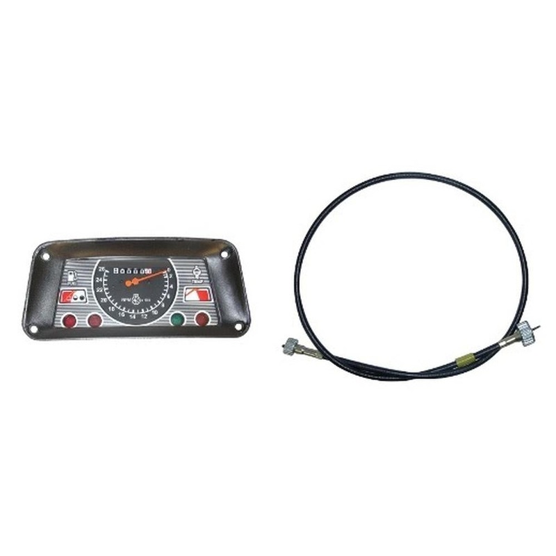 8181095 Tach Gauge with 39" Cable Fits Ford/New Holland 2000 2110 3000 3400 3500
