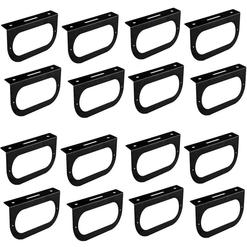 Qty 16: 6" Oval Light Mounting Bracket Fits Universal Products Replaces 421-09