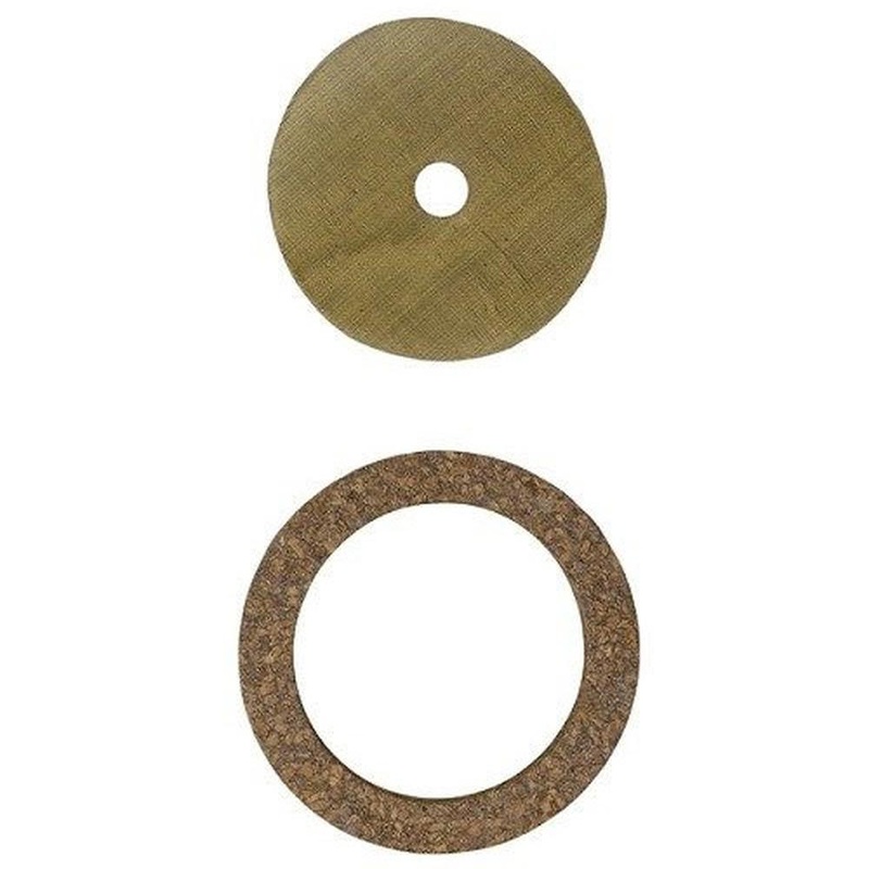 15P12-CORKGASKET Fuel Filter Screen & Cork Fuel Gasket Fits Massey Harris 101 Jr