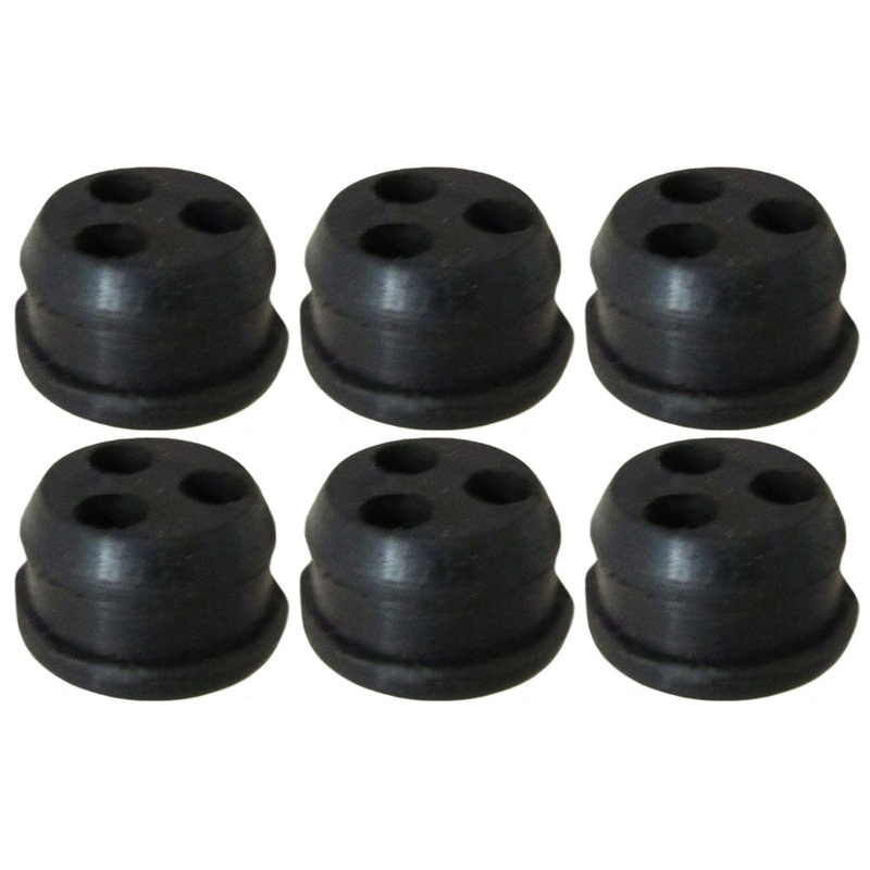 Qty 6: Fuel Line Grommet Fits Universal Products Replaces 132115-46730