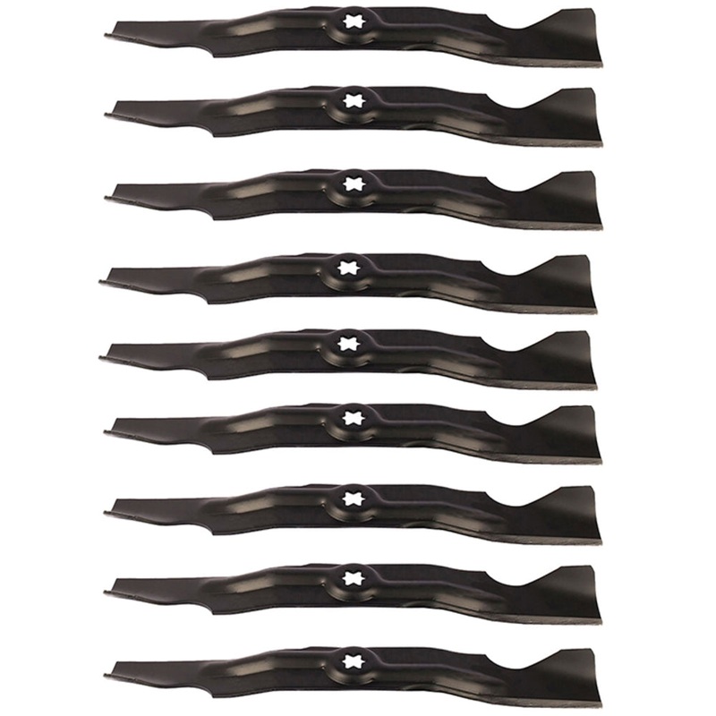 Qty 9: 2-in-1 Mower Blade Fits Massey Ferguson Replaces 742-04053B