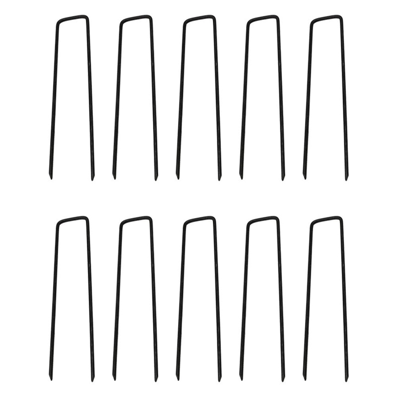 Qty 10: Square Top Landscape Staple Fits Universal Products Replaces 6IN9G