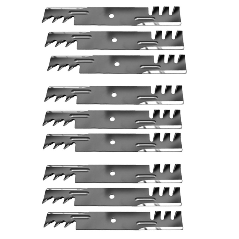 Qty 9: Mulching Blade (Toothed) Fits Hustler Replaces 601124