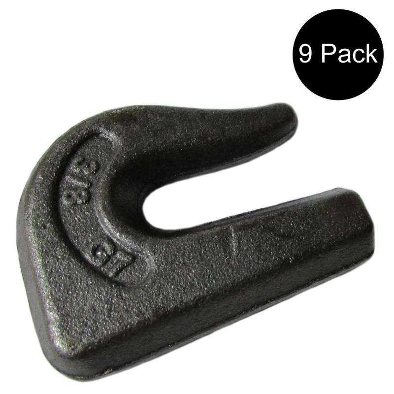 Qty 9: Weld On Grab Chain Hook Fits Universal Products Replaces 0900104