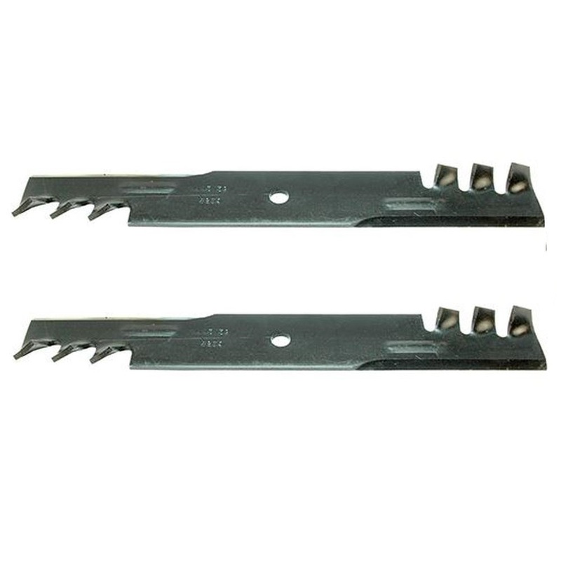 Qty 2: Toothed Mower Blade Fits Ferris Replaces 1521227