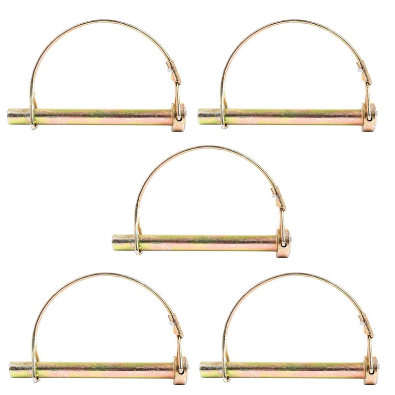 Qty 5: Round Lock Pin Fits Kubota Replaces 77700-06389