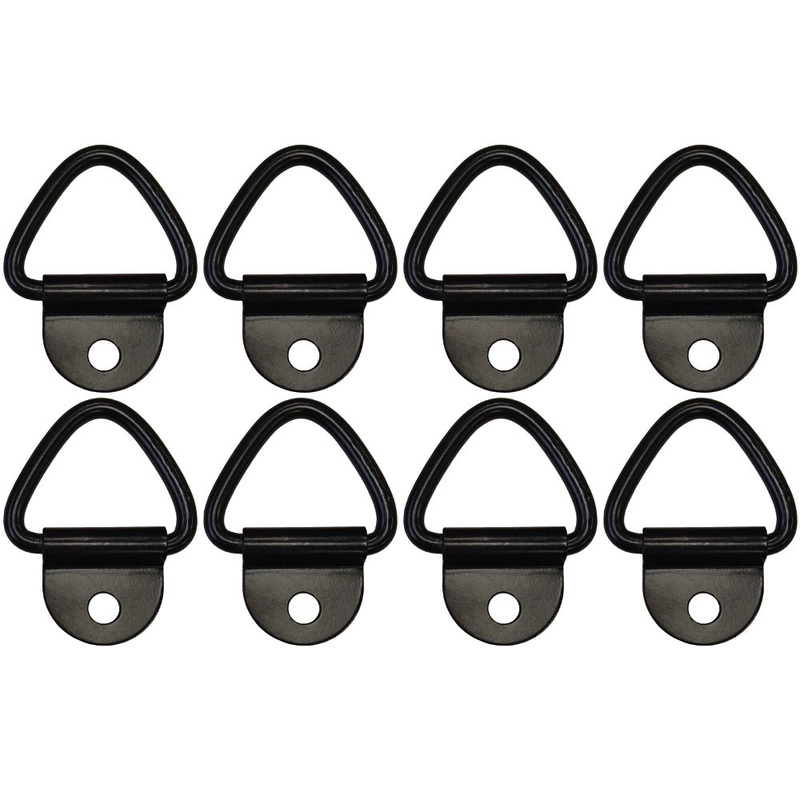 Qty 8: 1/4" Bolt On D-Ring Fits Universal Products Replaces 1000116
