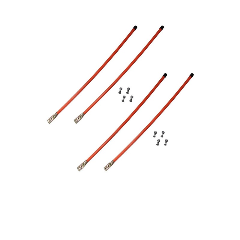 Qty 2: Pair of 36" Orange Blade Markers Fits Arctic Replaces 2036