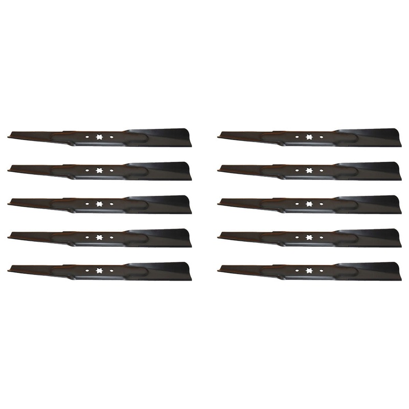 Qty 10: Standard Mower Blades Fits MTD Replaces 742-04244A