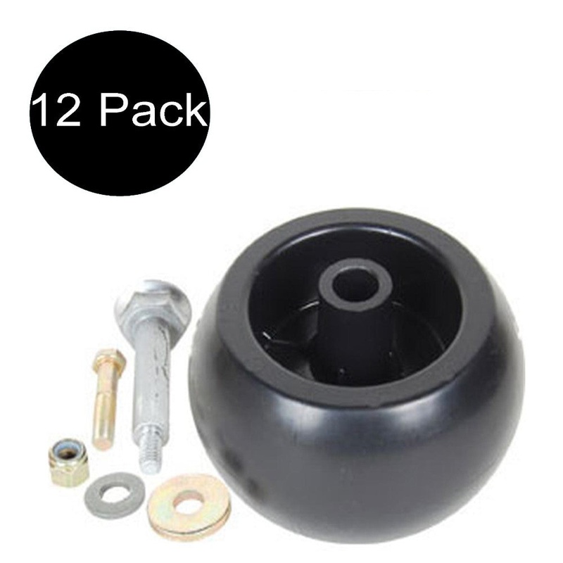 Qty 12: 5" x 3.25" Wheel Deck Kit Fits Exmark Replaces 103-4051