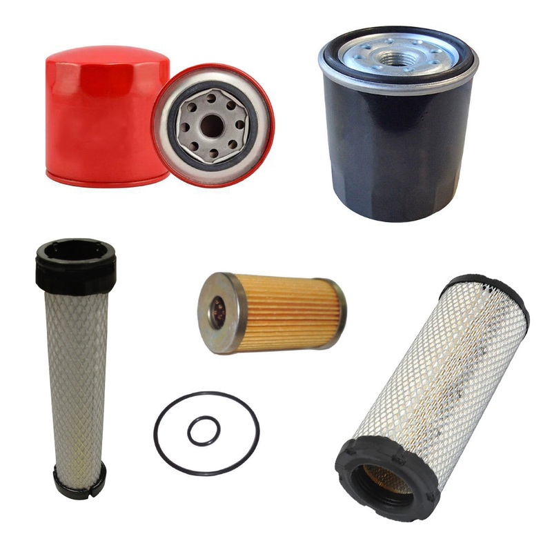 5-piece Filter Kit Fits Ford/New Holland Replaces 87415600