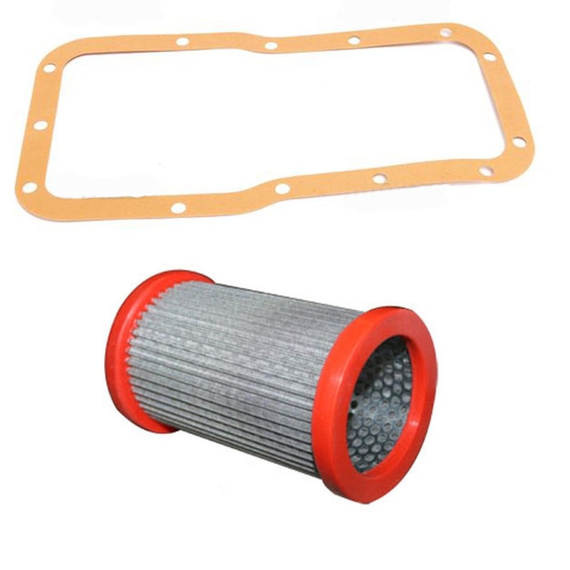 Hyd. Lift Cover Gasket & Filter Set Fits Massey Ferguson Replaces 1633270M2