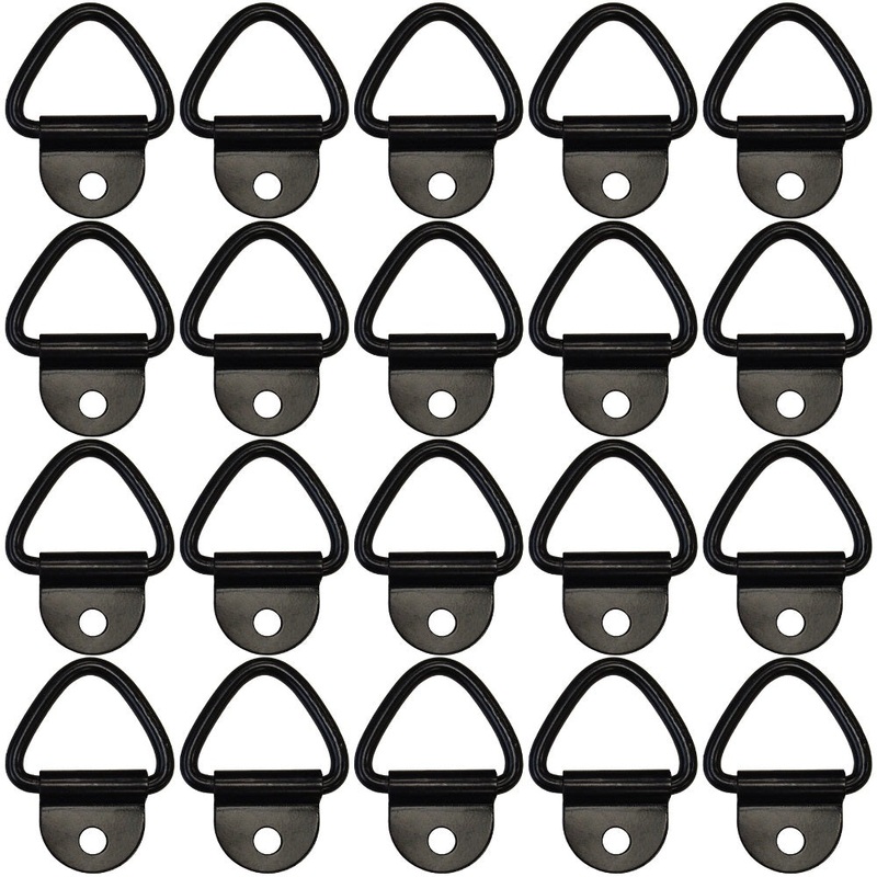 Qty 20: 1/4" Bolt On D-Ring Fits Universal Products Replaces 1000116