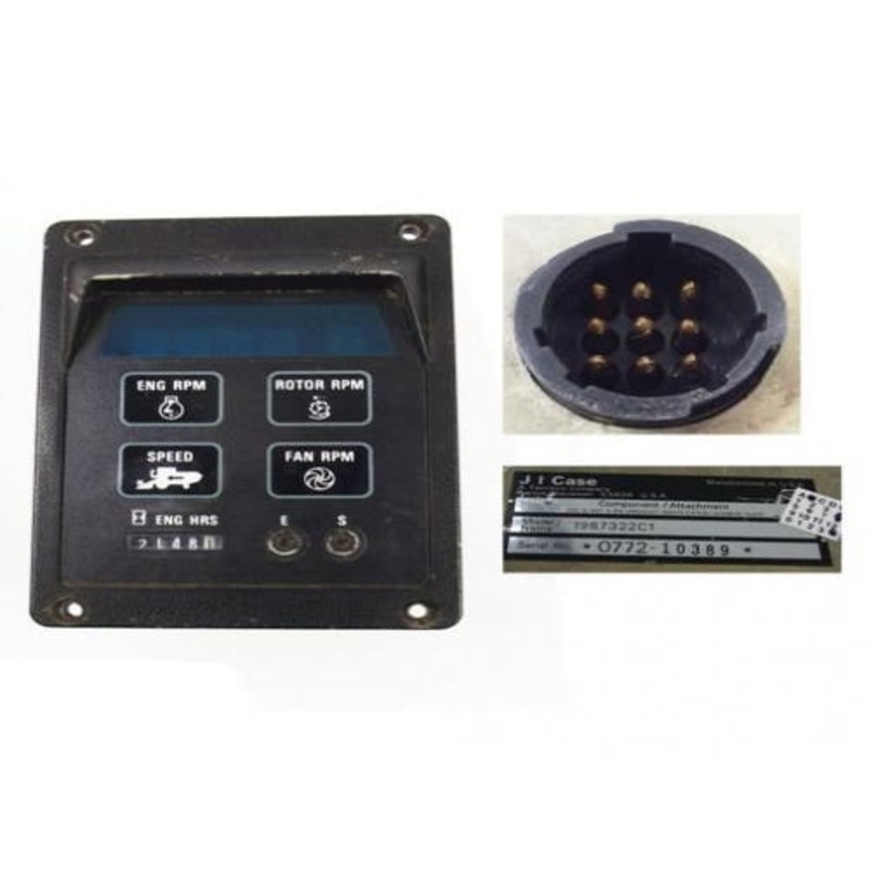Remanufactured Tachometer Gauge fits Case IH 1640 1644 1660 1666 1670 1680 1688 1935114C1 1987322C1 1987322C2 1935114C2