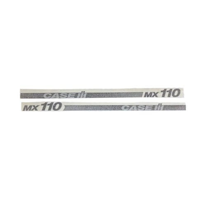 Hood Decal Set - Vinyl fits Case IH MX110