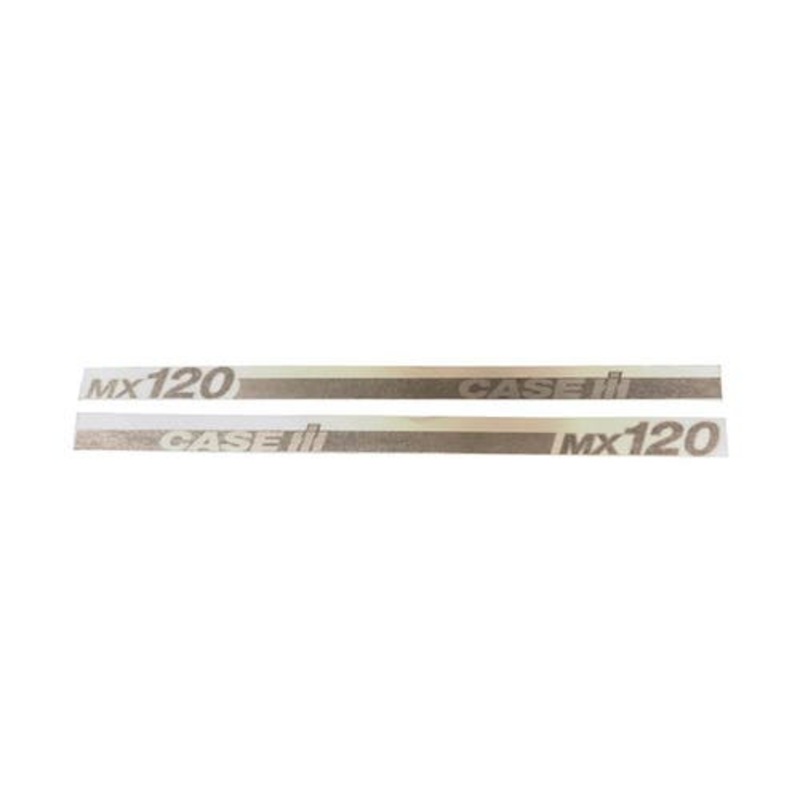 Hood Decal Set - Vinyl fits Case IH MX120