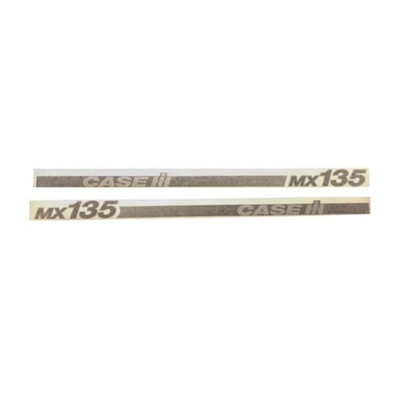 Hood Decal Set - Vinyl fits Case IH MX135