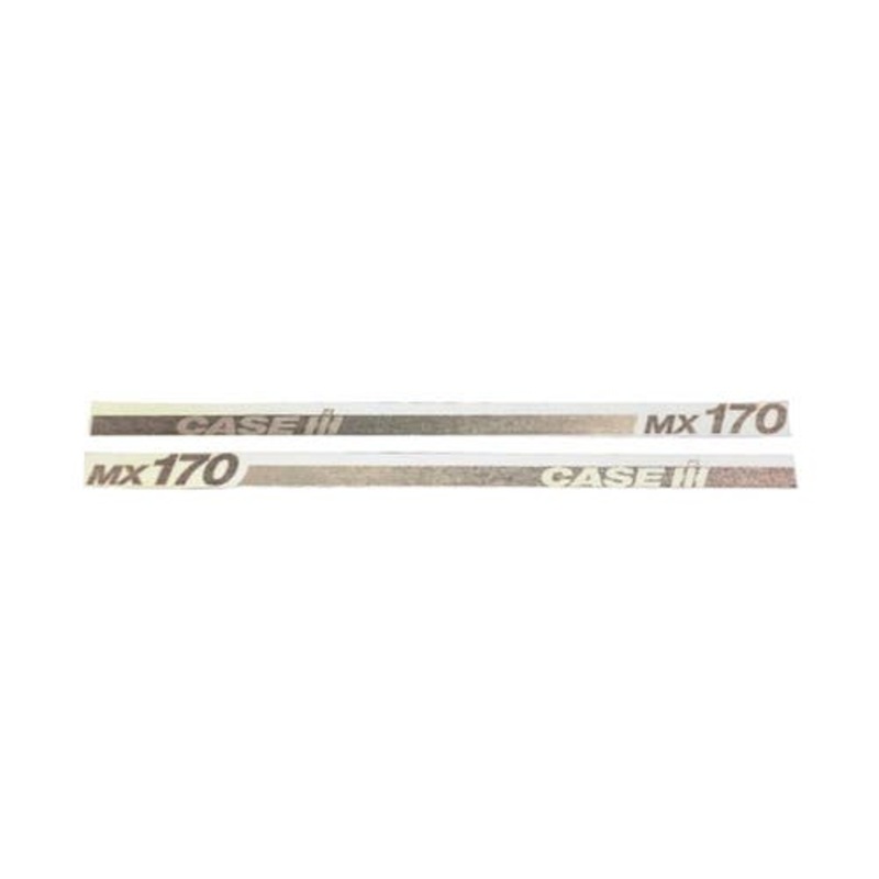 Hood Decal Set - Vinyl fits Case IH MX170