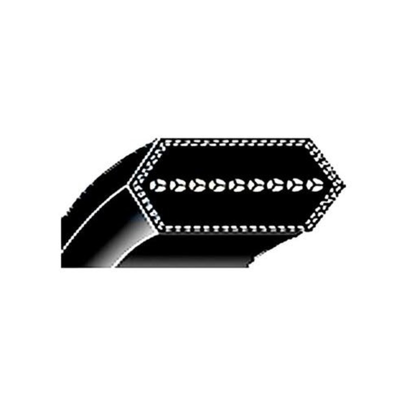 Belt - 54" Deck fits John Deere 355D 425 445 455 355D 455 M112269 BB116