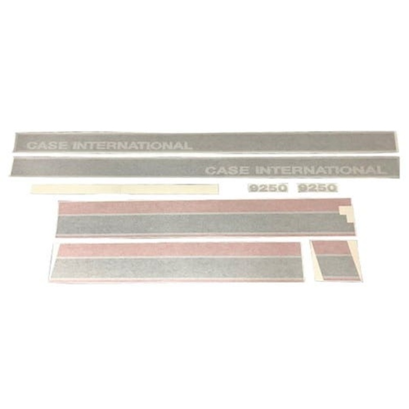 Hood/Cab Stripe Decal Set - Vinyl fits Case IH 9250