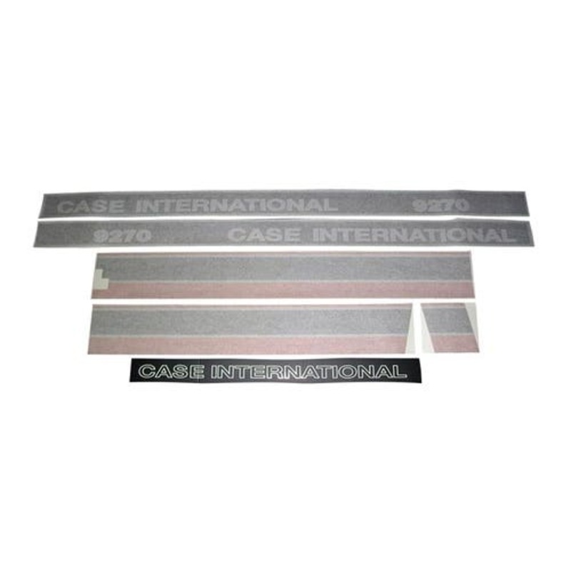 Hood/Cab Stripe Decal Set - Vinyl fits Case IH 9270