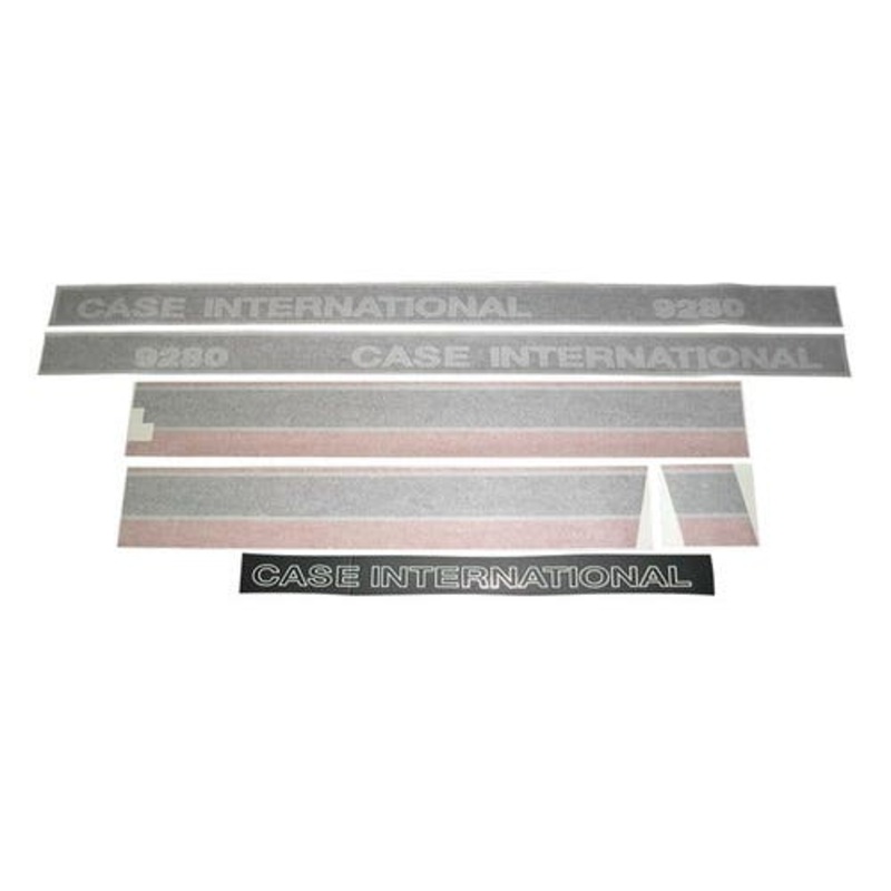 Hood/Cab Stripe Decal Set - Vinyl fits Case IH 9280