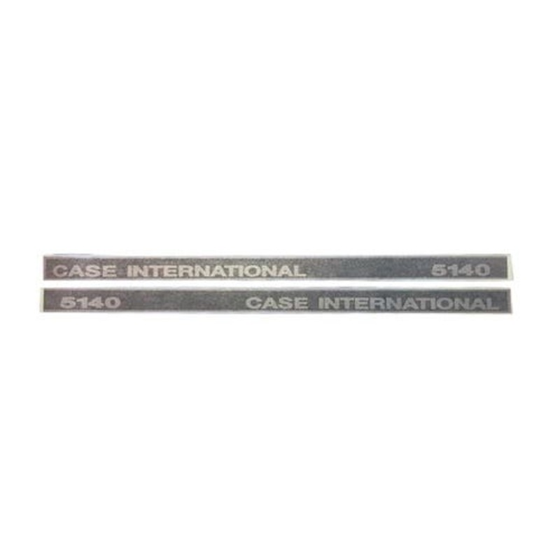 Hood Decal Set - Vinyl fits Case IH 5140
