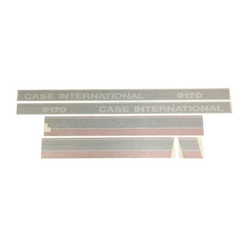 Hood/Cab Stripe Decal Set - Vinyl fits Case IH 9170
