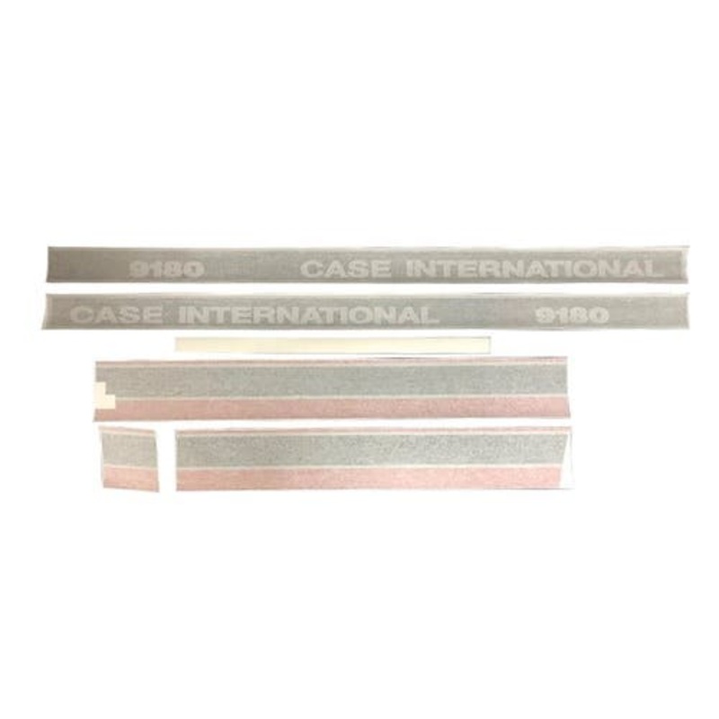 Hood/Cab Stripe Decal Set - Vinyl fits Case IH 9180
