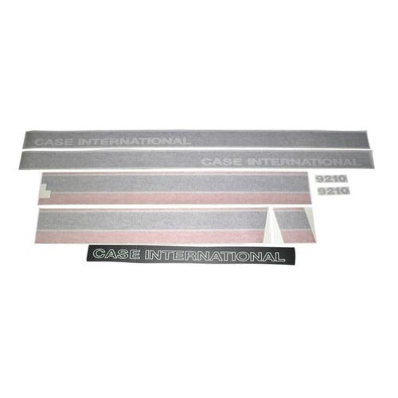 Hood/Cab Stripe Decal Set - Vinyl fits Case IH 9210