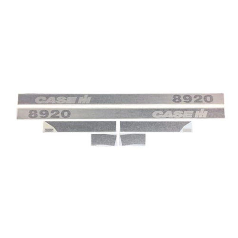 Hood/Cab Stripe Decal Set Gradient - Vinyl fits Case IH 8920