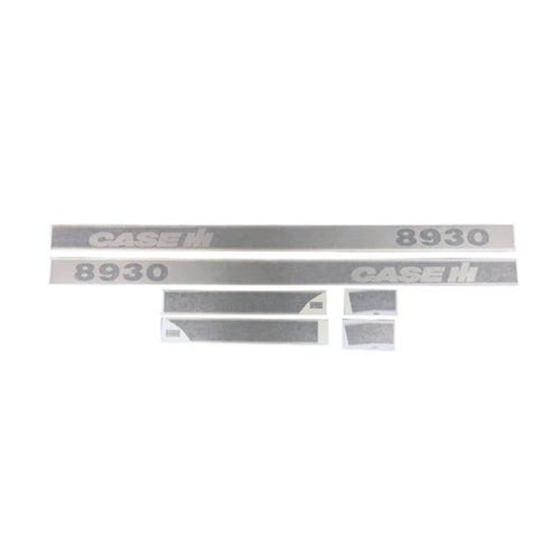 Hood/Cab Stripe Decal Set Gradient - Vinyl fits Case IH 8930