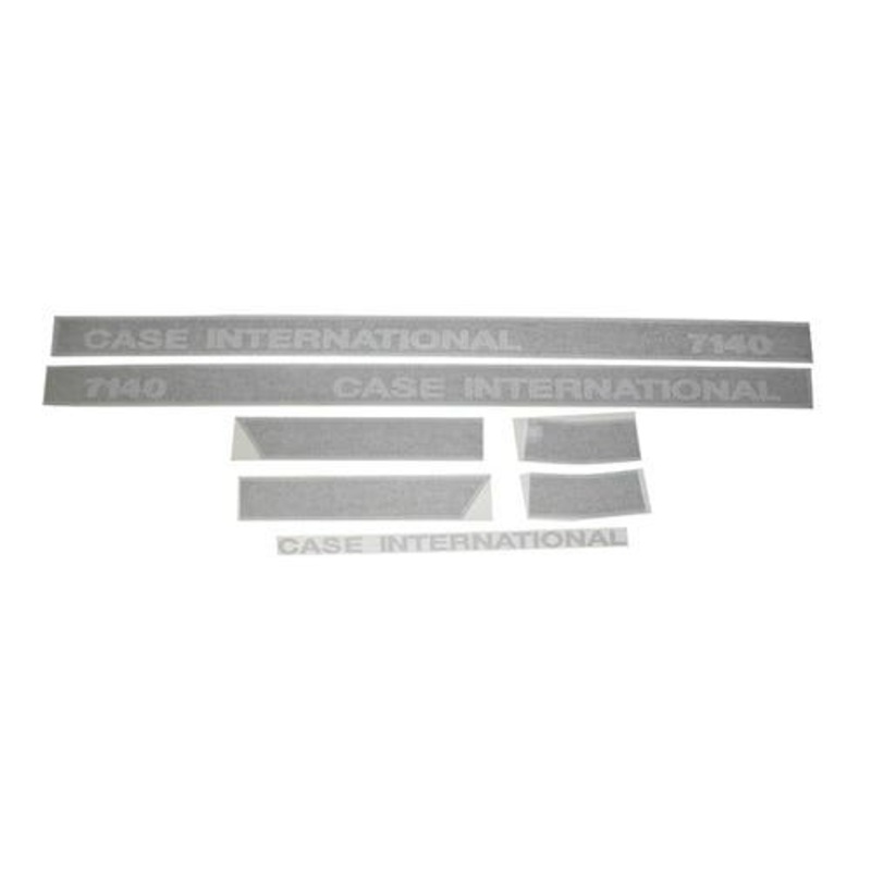 Hood/Cab Stripe Decal Set - Vinyl fits Case IH 7140