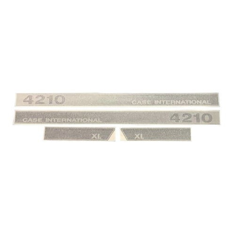 Hood/Cab Stripes Decal Set - Vinyl fits Case IH 4210
