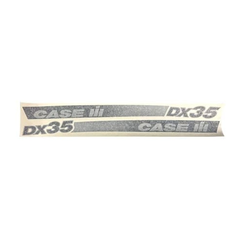 Hood Decal Set - Vinyl fits Case IH DX35