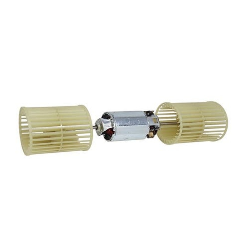 Blower Motor - with Wheels fits Massey Ferguson 670 690 698 699 3302177M91 fits Case IH 1-34-784-252 fits FIAT 3130111003 fits Hesston 3130111003