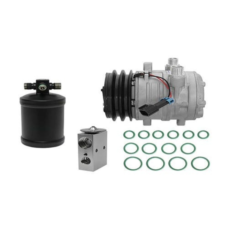Heavy Off Road Air Conditioning Kit with Clutch fits Bobcat A300 S150 S160 S175 S185 S205 S220 S250 S300 T180 T190 T250 T300 773 863 864 873 6675667