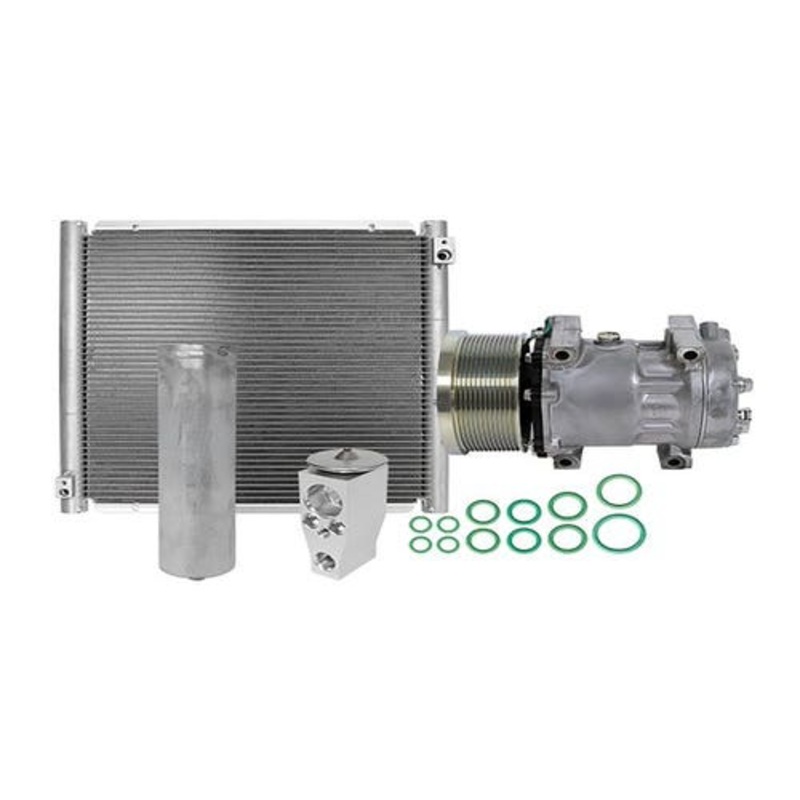 Air Conditioning Kit with Condenser fits Caterpillar 323F 324EL 326FL 329E 329EL 329FL 330F 330FL 372-9295 363-9500 372-6558 363-9454