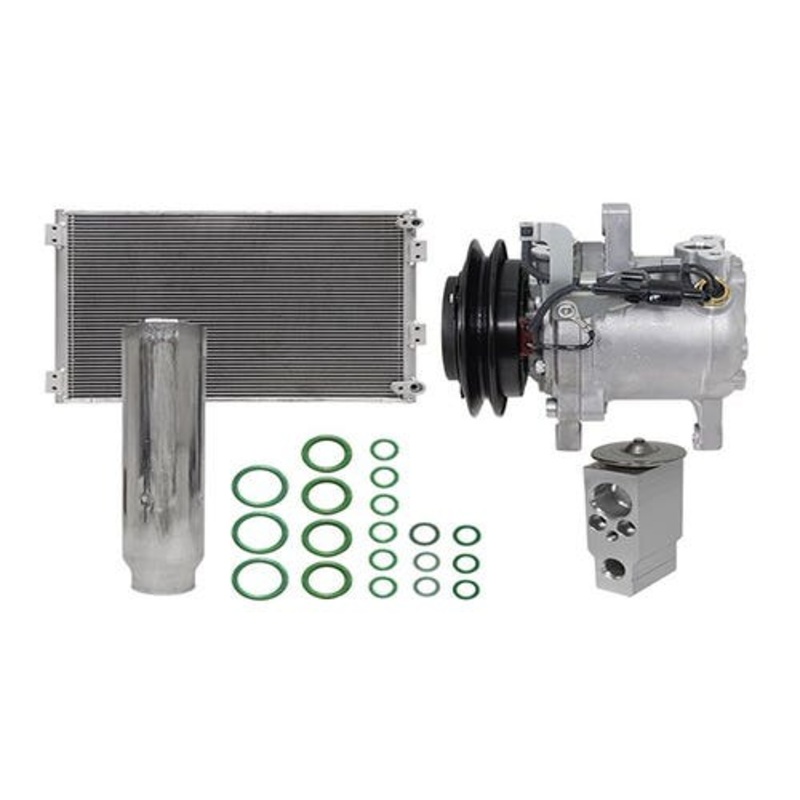 Air Conditioning Kit with Condenser fits Kubota SVL75-2C SVL75C SVL90-2C SVL90C SVL95-2SC RD451-93900 3P999-00230 3F999-01740 T1275-72170 3A851-72170