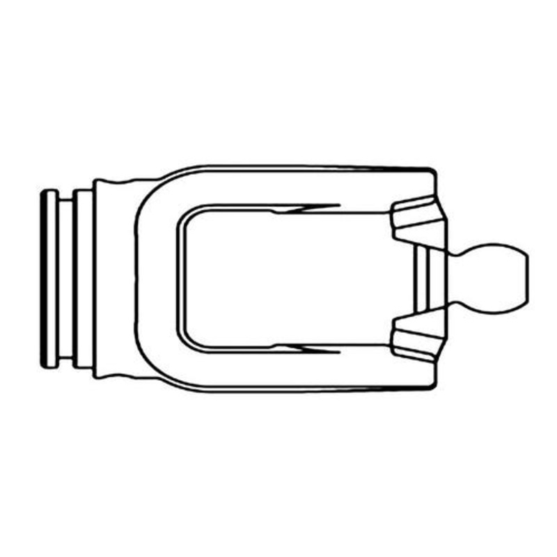 Outer Profile Yoke - 80 CV fits New Holland 415 411 412 8905828 9805828 fits Vermeer 554XL 555XL 604XL 605XL 507534007 W341587 35.14.10
