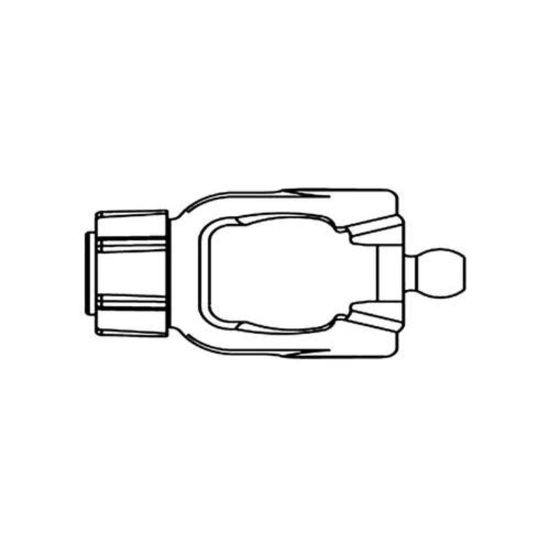 Tractor Yoke with Slide Collar fits New Holland 411 9847457 fits Vermeer 604M 605M 510504945 W363606
