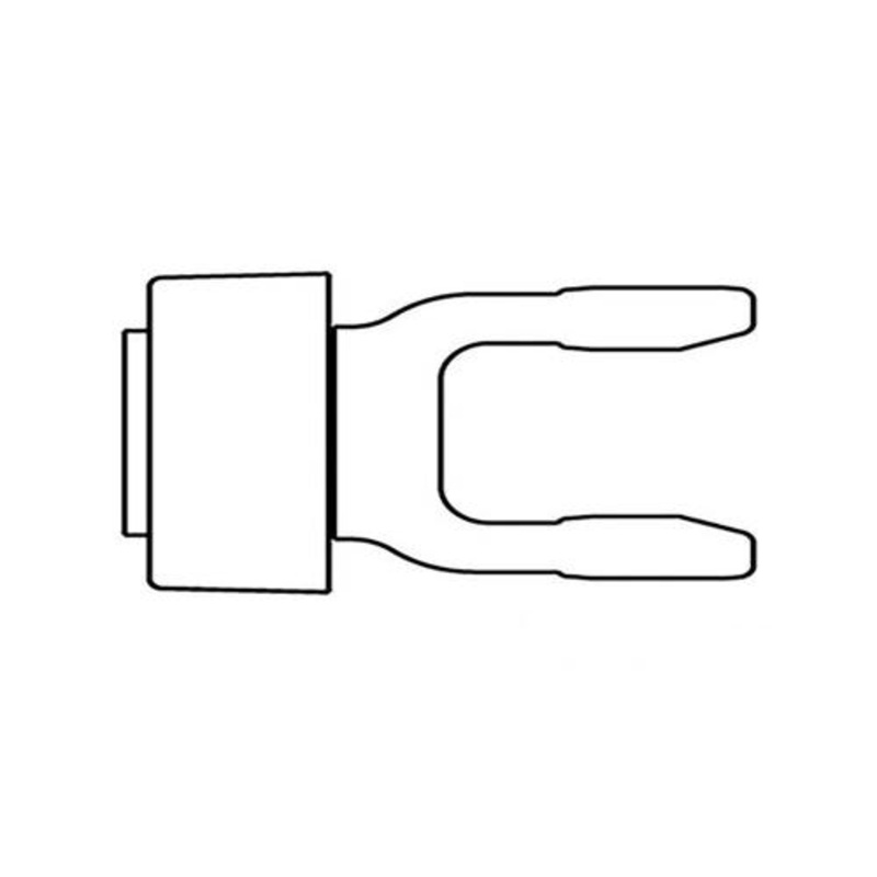 Tractor Yoke with Slide Collar fits New Holland 442 452 865120335 fits New Idea 3626 3639 210330 fits Land Pride AFM40168 AFM40200 1014010 BP5720E0376