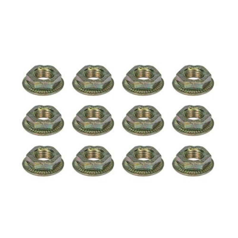 Blade Bolt Nut 12 Pack fits New Holland 408 411 412 415 442 452 462 463 465 697550 fits Briggs & Stratton B1697550 VPN1033