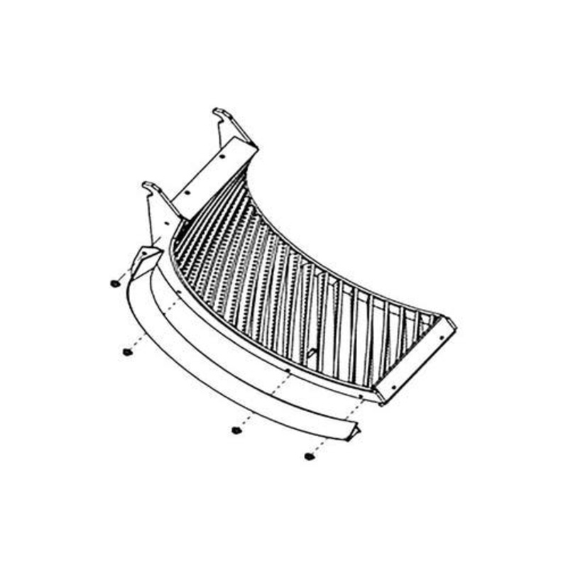 Concave Front Helical fits Case IH 1680 1682 1688 2188 2388 2577 2588 7088 7130 CIHCH1680F 418647A1-HB AV100165