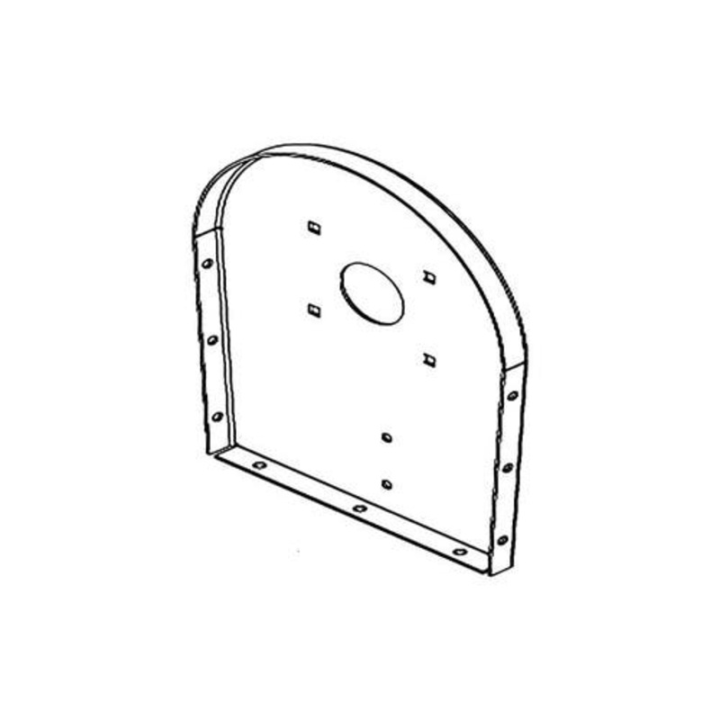 Grain Elevator Outer Side Plate fits Case IH 1644 1666 1688 2144 2166 2188 2344 2366 2377 2388 2577 2588 223237A1 87634786 AV100401
