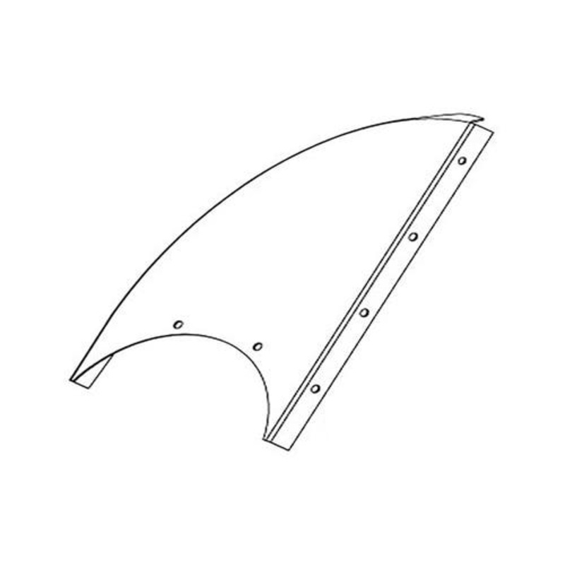 Inclined Grain Elevator Head Plate Front Left Hand fits Case IH 1660 1680 1688 2166 2188 2344 2366 2377 2388 2577 2588 189456A1 1321070C1 1321072C1
