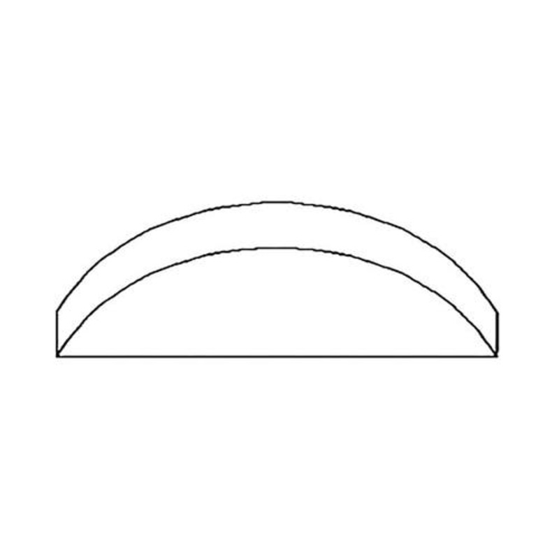 Woodruff Key - 1/4" x 7/8" 10 Pack