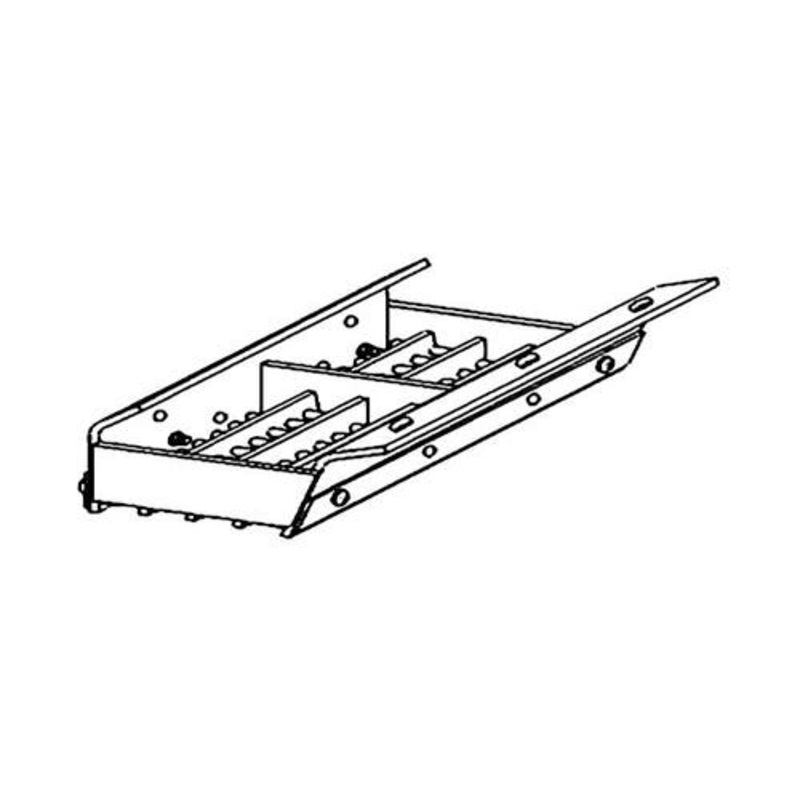 Concave - Middle and Rear Extension fits Case IH 1640 1644 1660 1666 1670 2144 2166 2344 2366 307985A1 1318554C1